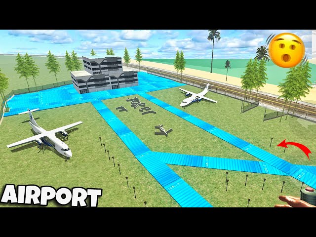 Create New Airport🛫 With Best RGS tool Cheat Codes😱 In Indian Bikes Driving 3D🥰 #1