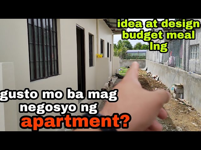 25sqm Small House | Apartment ideas | Simple Bungalow | Budget House
