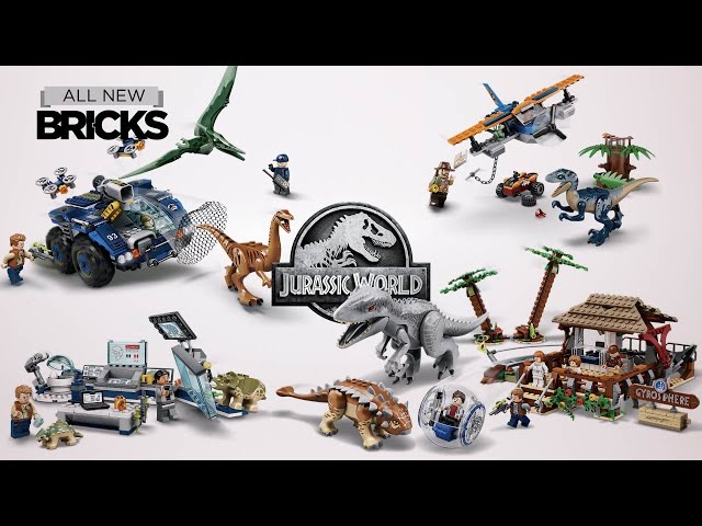 Lego Jurassic World Compilation of All 2020 Sets