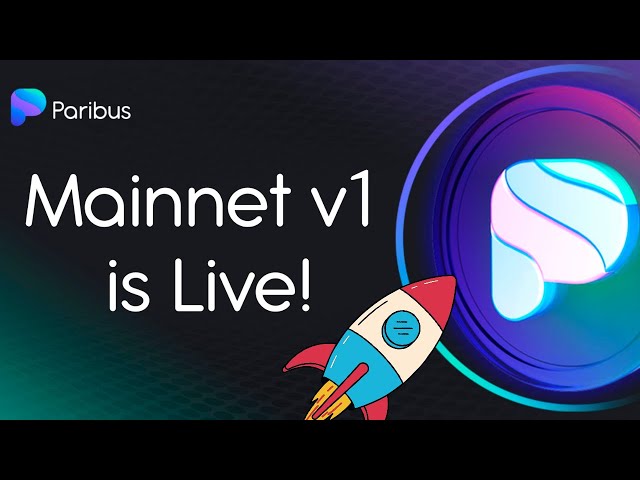Paribus is OFFICIALLY Live on Mainnet!