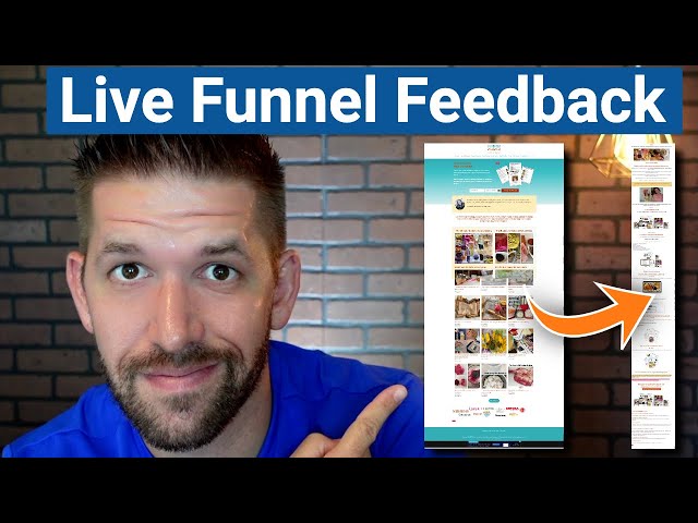 Funnel Review Live: Let's Improve This Funnel's Conversions!