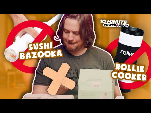 Arin injures himself on some of the worst kitchen tools ever