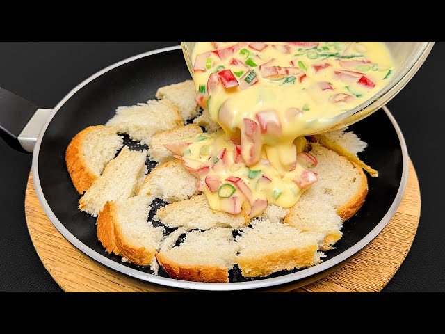You must try this recipe! The most delicious breakfast recipe! You will be shocked!