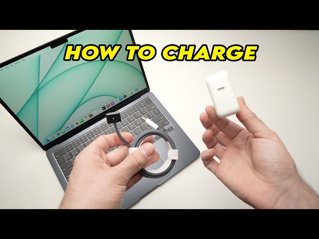 How to Charge MacBook Air M2 (Many Ways!)