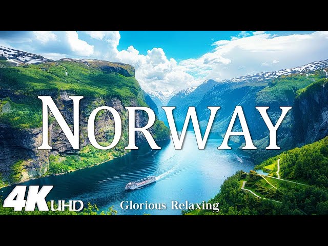 Norway 4K - Spring Relaxation Film With Peaceful Piano Music - 4K Video Ultra HD