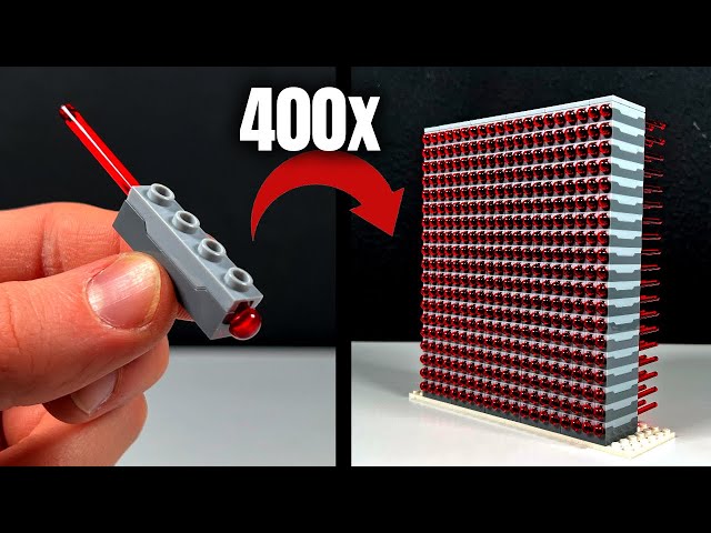 400x LEGO Feder- Shooter auf einmal abfeuern! (ganz wild...)