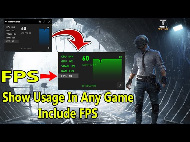 How To Enable FPS In Windows 10 | Show FPS In Any Game | Get FPS In X Box Game Bar