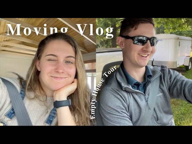 MOVING VLOG & Empty House Tour // Our first home together!