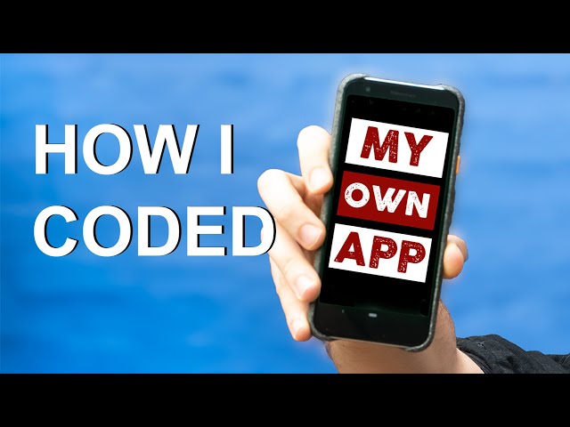 How I Made My Own App (which you can download)