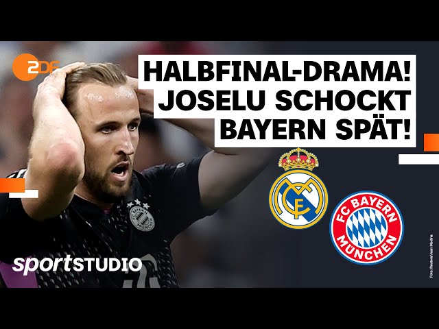 Real Madrid – FC Bayern München | UEFA Champions League 2023/24, Halbfinale | sportstudio