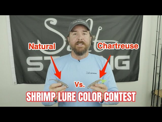 Chartreuse Tail VS. Natural Color Test [Power Prawn USA Shrimp Test]