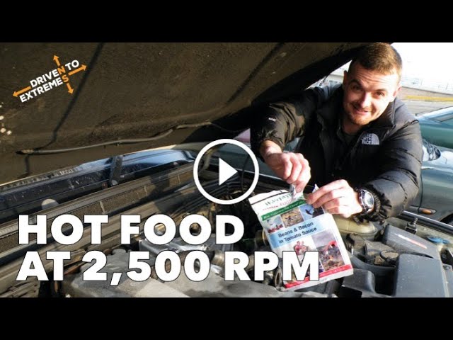 Cooking Meals on an Engine