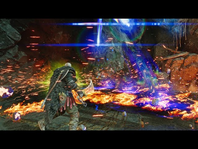 God of War Ragnarok - Shatter Star Shield Parry Build vs GNA - GMGOW, NG+ (PS5)