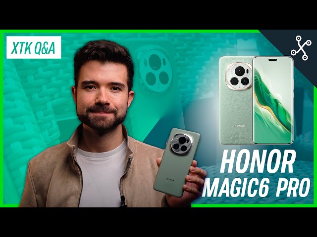 INAGOTABLE 🔋 El HONOR Magic6 Pro tiene una de las mejores baterías del mercado