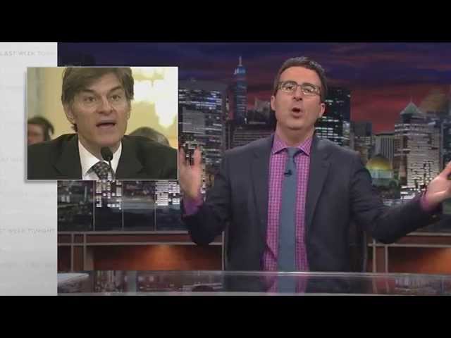 Dr. Oz and Nutritional Supplements: Last Week Tonight with John Oliver (HBO)
