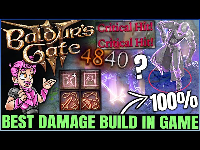 Baldur's Gate 3 - INSANE INFINITE CRIT COMBO - Best Fighter Bard Build Guide & AMAZING Multiclass!
