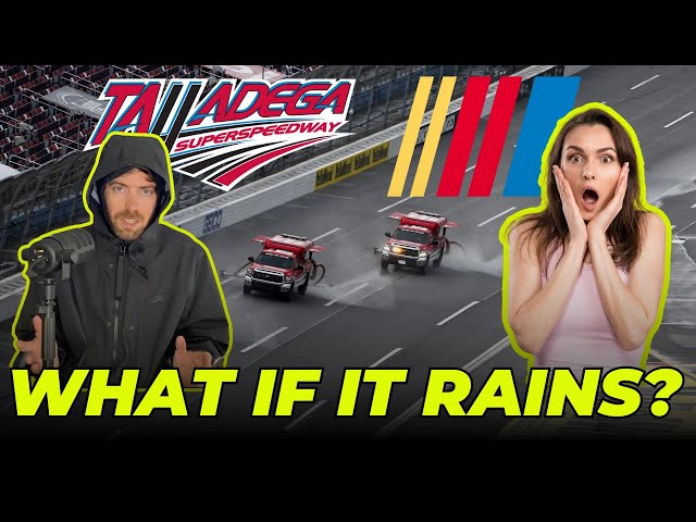 What Happens If It Rains At The NASCAR Race In Talladega?