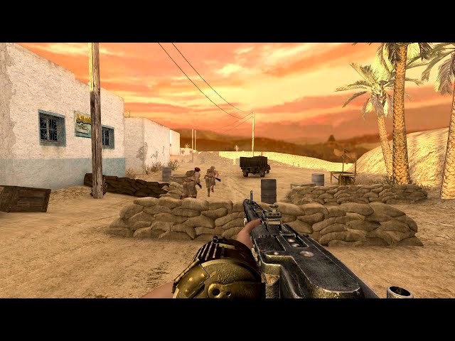 Armored Car Escape | Call of Duty 2 (2005) | U.K. Campaign | Gameplay (60 FPS)