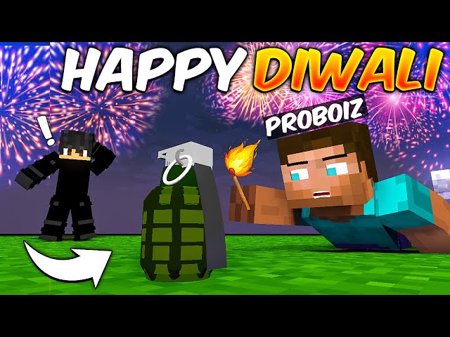 We Celebrated DIWALI in Minecraft...