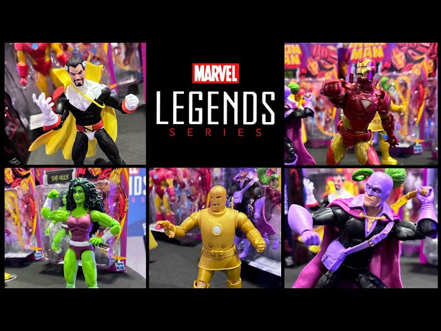 Marvel Legends WonderCon 2024 Reveals  Walk Through! Iron Man Retro!! 🔥