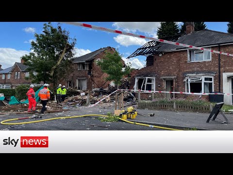 Birmingham: Woman found dead after house destroyed in suspected gas explosion