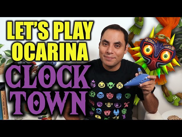 Clock Town Theme (Majora's Mask) - Ocarina Tutorial with Tabs & Sheet Music!