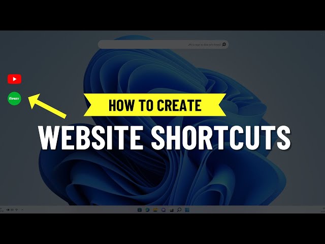 How to Create Desktop Shortcuts For Web Pages Using Chrome