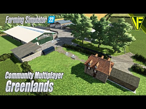 Community Multiplayer on Greenlands | Farming Simulator 22