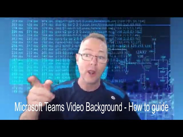 How to add a video background to Microsoft Teams