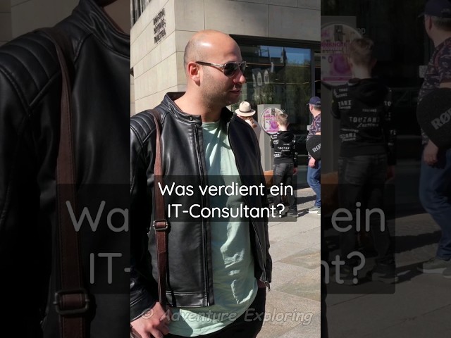 Was verdient ein IT-Consultant? Straßenumfrage Köln