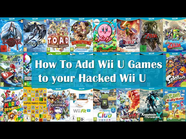 Easily Add Wii U Games to Your Hacked Wii U