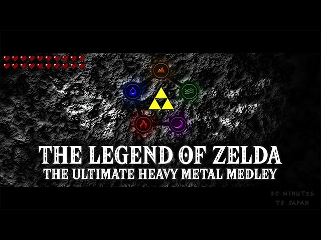 The Legend of Zelda: THE ULTIMATE Heavy Metal Medley (OVER 150 SONGS!) | 4K