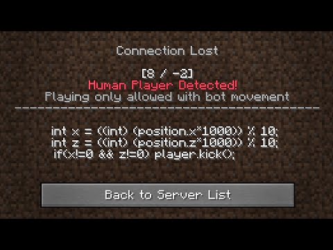 The End Of Humans In Minecraft