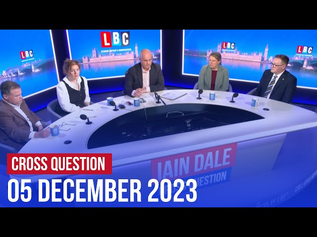 Iain Dale hosts Cross Question 05/12 | Watch Again