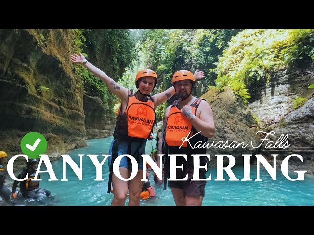 WOW! 😍 Canyoneering Kawasan Falls in Cebu 💦 A Must!
