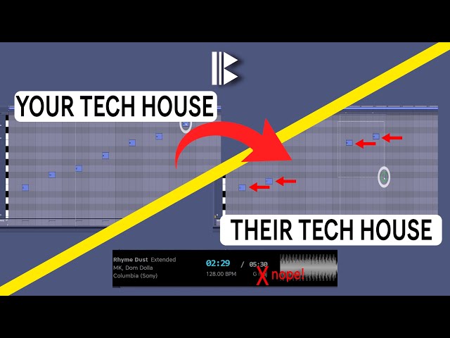 Why Your Tech House Doesn't Sound Like Westend, Noizu & Mau P