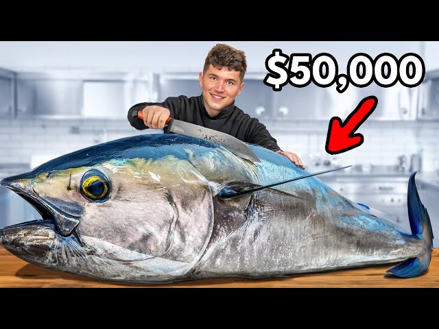 Carving A Whole Bluefin Tuna