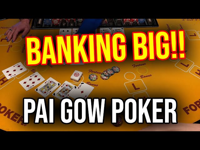 BIG PAI GOW SESSION!! $300 BETS!!