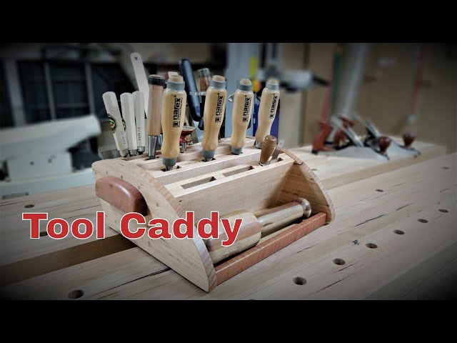 Tool Caddy Build for Hand Tools // Woodworking