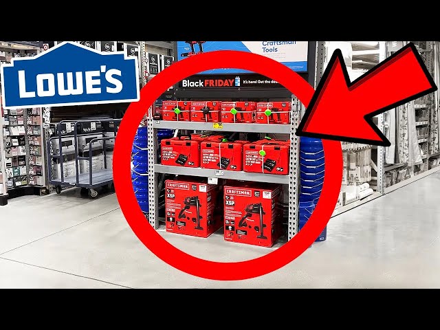Top 10 Lowes Black Friday Deals 2023