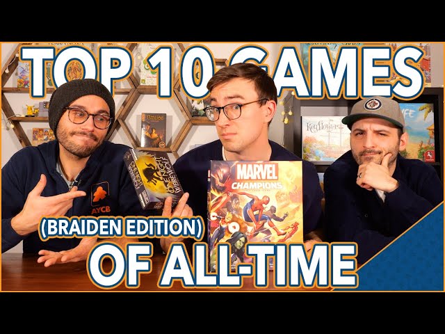 Top 10 Board Games of All-Time | BRAIDEN EDITION