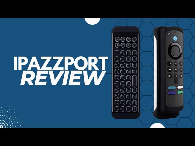 Review: iPazzPort Mini Bluetooth Keyboard Wireless with Remote Case for Amazon Firestick, Fire TV
