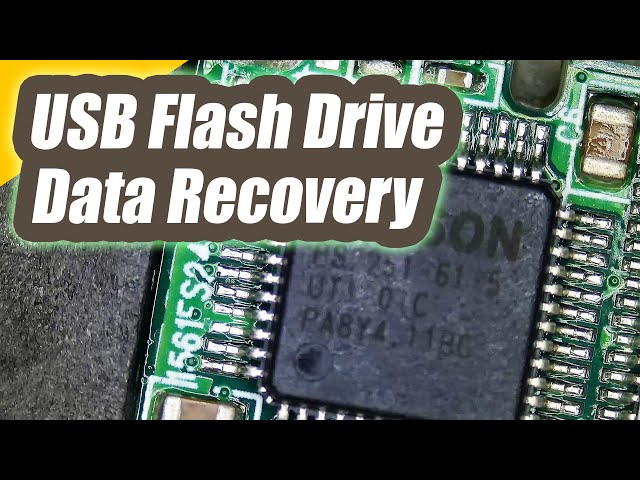 Damaged USB Flash Drive Data Recovery