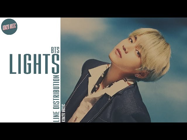 BTS ~ Lights ~ Line Distribution