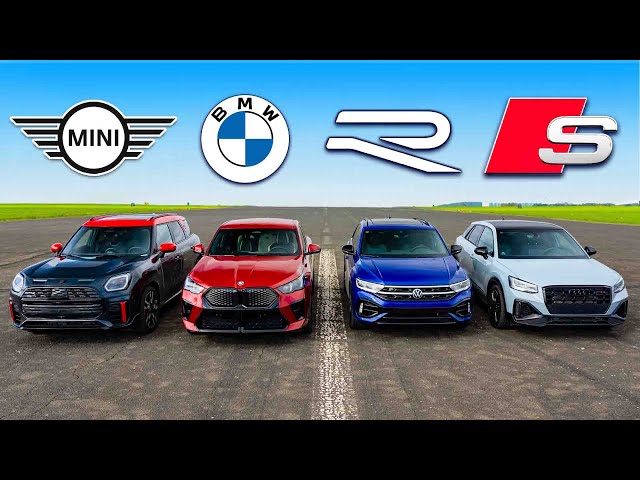 SUVs de 300 hp: MINI vs BMW vs VW vs Audi ARRANCONES