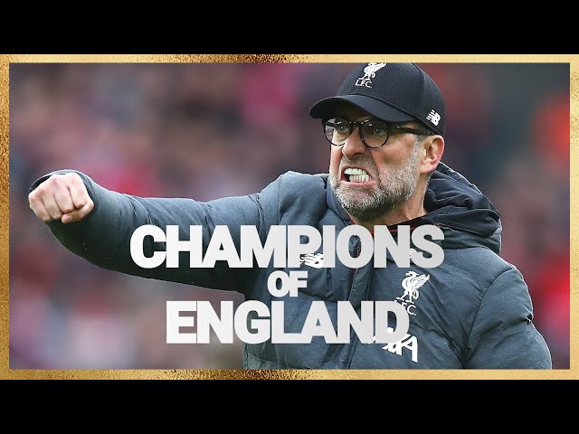 We Are Liverpool. Champions of England.
