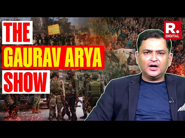 Is it time for 'Sarp Vinash' 2.0? Baloch protestors attacked in Pakistan | The Gaurav Arya Show