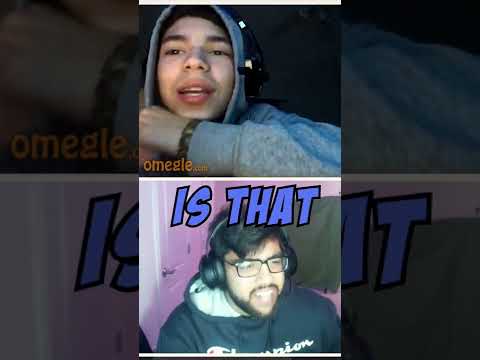 Trolling on Omegle with a funny mic