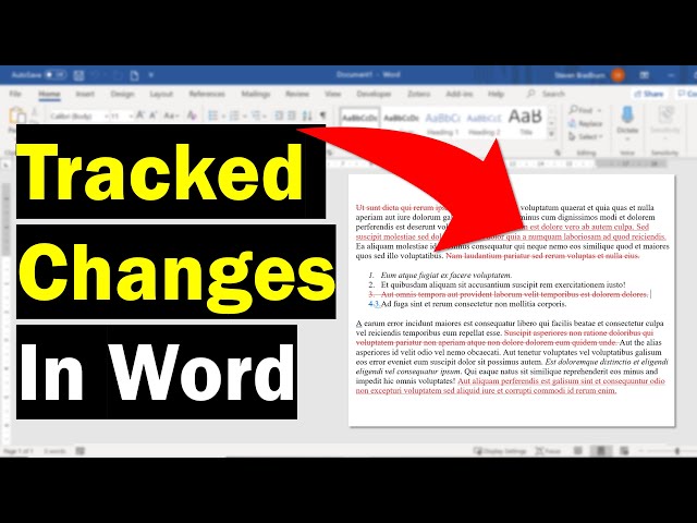 How To Track Changes in Word (& Add Comments!)