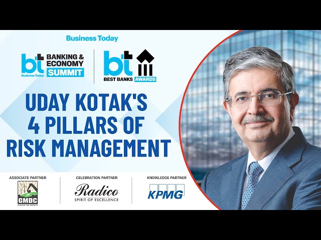 Uday Kotak's 4 Pillars Of Risk Management